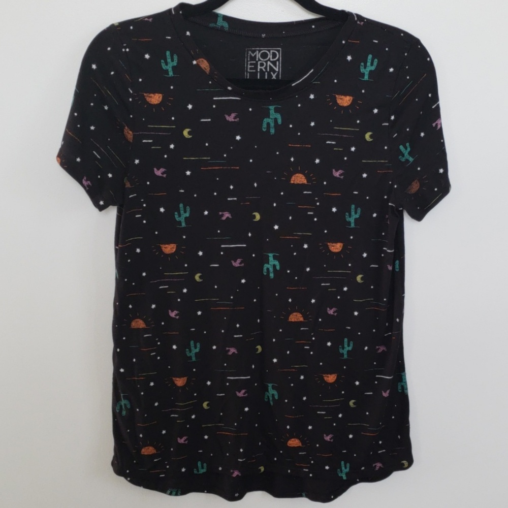 Modern lux size l tee